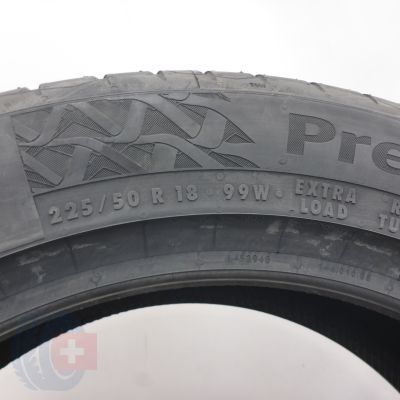6. Opony 225/50 R18 2x CONTINENTAL 99W XL PremiumContact 7 Letnie 2023