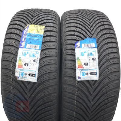 Opony 225/50 R16 2x MICHELIN 96H XL Alpin 5 Zimowe 2014 Nieużywane