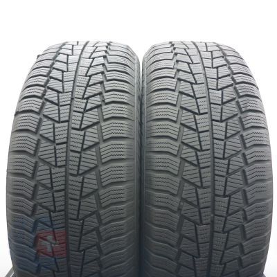 Opony 215/55 R17 2x GISLAVED 98V XL EuroFrost6 Zimowe 2022, 2023 Jak Nowe 7-7,2mm