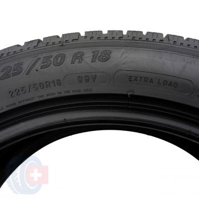 6. 2 x MICHELIN 225/50 R18 99V XL 5.3mm Pilot Alpin PA4 Zima DOT18