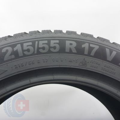 6. Opony 215/55 R17 4x SEMPERIT 98V XL Speed-Grip 5 Zimowe 2024 6,8-6,2mm