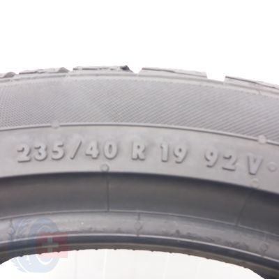 5. Opony 235/40 R19 2x CONTINENTAL 92V ContiWinterContact TS830P NO Zimowe 2025 6,8mm