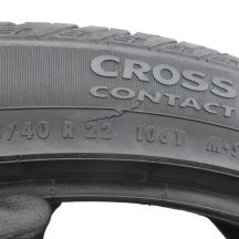 9. 2 x CONTINENTAL 265/40 R22 106Y XL CrossContact LX Sport Lato M+S 6mm 
