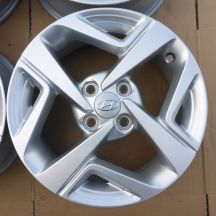 2. 4 x Alufelgi 15 HYUNDAI 4x100 6J Et48 Accent, i10, i20, i25, Bayon