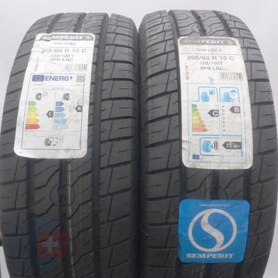3. Opony 205/65 R15C 4x SEMPERIT 102/100T Van-Life 2 Letnie 2020/21 Jak Nowe