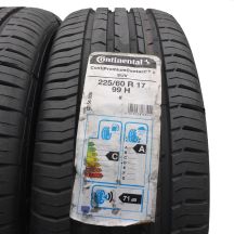 3. Opony 225/60 R17 2x CONTINENTAL 99H ContiPremiumContact 5 SUV Letnie 2017/19 Nieuzywane 