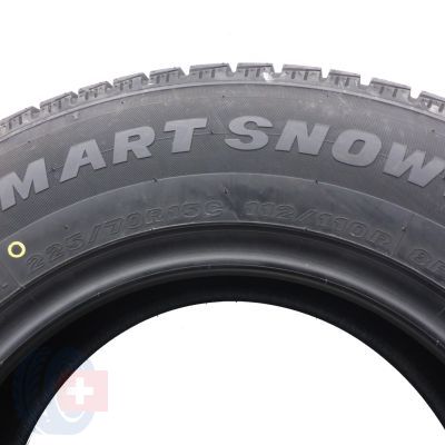 6. 4 x MAXXIS 225/70 R15C 112/110R Vansmart Snow WL2 Zima 2021 Jak Nowe Nieużywane 