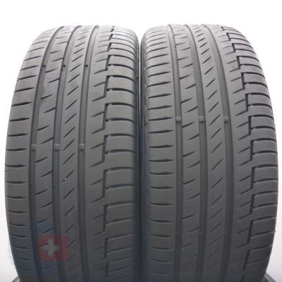 4. Opony 225/55 R18 4x CONTINENTAL 98V PremiumContact6 Letnie 2021 6,8-7mm