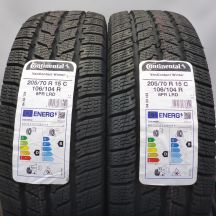 4. Opony 205/70 R15C 4x CONTINENTAL 106/104R VanContact Winter Zimowe 2022 
