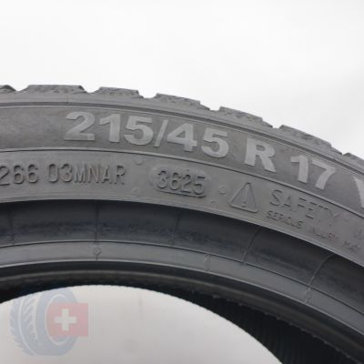 5. Opony 215/45 R17 4x SEMPERIT 91V XL Speed-Grip 5 Zimowe 2024,2025 7-7,2mm