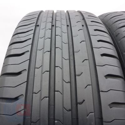 2. Opony 215/60 R17 2x CONTINENTAL 96H ContiEcoContact 5 Letnie 2016 6,8-7mm