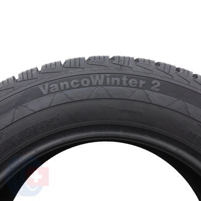 10. Opony 205/65 R16C 4x CONTINENTAL 107/105T Vanco Winter 2 zimowe 7,8-9mm 2018/23