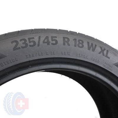 6. 2 x CONTINENTAL 235/45 R18 98W XL PremiumContact 6 Lato 6mm