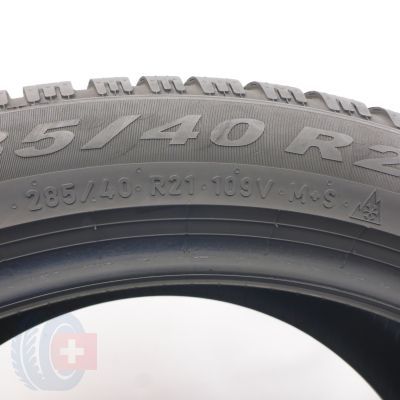 6. Opony 285/40 R21 2x PIRELLI 109V XL Winter 2 Scorpion Zimowe 2024 7mm