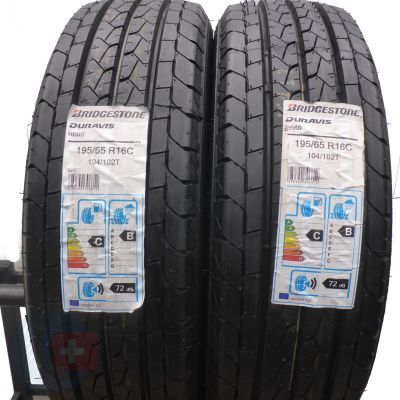 5. 4 x BRIDGESTONE 195/65 R16C 104/102T Duravis R660 Lato 2018 NIEUŻYWANE JAK NOWE 