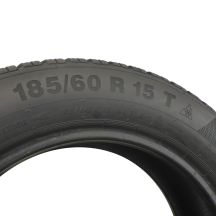 6. 4 x CONTINENTAL 185/60 R15 84T ContiWintercontact TS850 Zima 2015 6,5-7mm