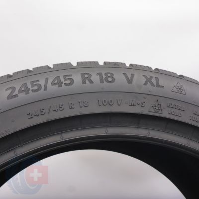5. Opona 245/45 R18 1x CONTINENTAL 100V XL WinterContact TS 870 P Zimowa 2021 8,5mm