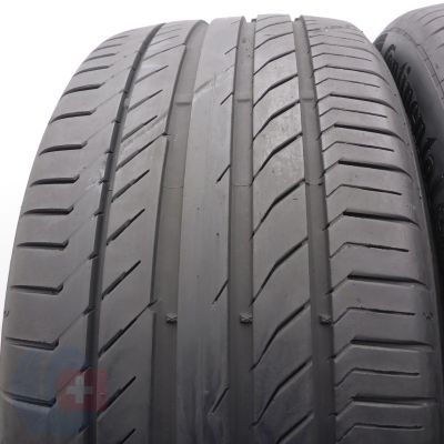 3. Opony 245/40 R18 2x CONTINENTAL 97Y XL ContiSportContact 5 A0 Letnia 2018 6,2mm 