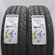 3. Opony 205/70 R15C 4 x CONTINENTAL 106/104R ContiVanContact 100 Letnie 2021  
