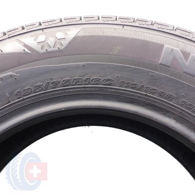 3. Opony 195/75 R16C 2x NEXEN 110/108R WinGuard WT1 Zimowe 2023 Jak Nowe Nieużywane 