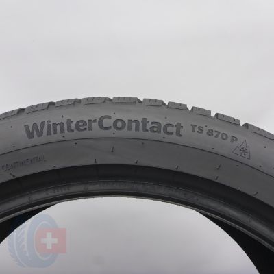 7. Opony 245/40 R18 2x CONTINENTAL 97V XL WinterContact Ts870P Zimowe 2021 7mm