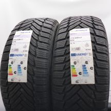 6. Opony 215/40 R17 4x MICHELIN 87V Alpin 6 Zimowe 2020, 2023 Nieużywane 