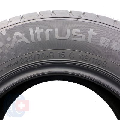 5. Opony 225/70 R15C  2x APOLLO 112/110S Altrust Letnie 2018 Nieużywane