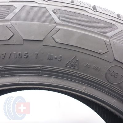 4. Opony 205/65 R16C 2x CONTINENTAL 107/105T VanContact Winter Zimowe 2022 7,2mm