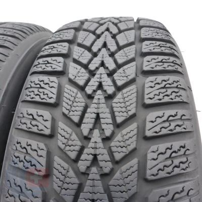 3. Opony 185/60 R15 2x DUNLOP 88T XL Winter Response-2 Zimowe 2019 Jak Nowe 7,7mm