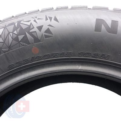 4. Opony 235/60 R18 2x NEXEN 103H Winguard Sport 2 SUV Zimowe 2023 Jak Nowe 7,5mm
