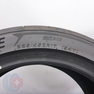 5. Opony 225/45 ZR17 2x BRIDGESTONE 94Y XL Potenza Race Letnie 2022 