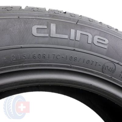 6. 4 x NOKIAN 215/60 R17 C 109/107T cLine Lato 7.8-8.2mm 