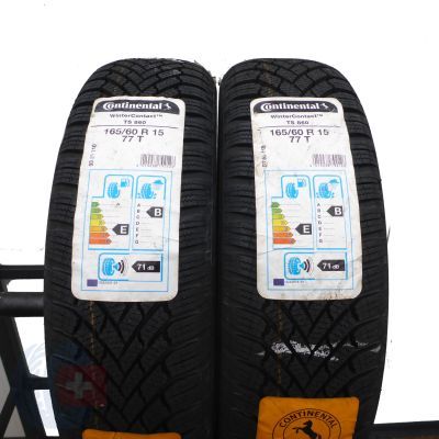5. Opony 165/60 R15 4x CONTINENTAL 77T WinterContact Ts860 Zimowe 2020 Jak Nowe Nieużywane