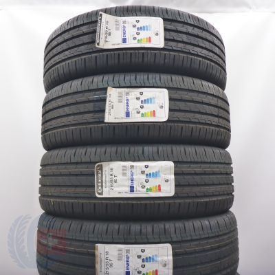Opony 215/55 R18 4x CONTINENTAL 95T EcoContact6 Letnie 2023 Nieużywane Jak Nowe