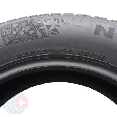 5. Opony 235/60 R18 2x NEXEN 103H WinGuard Sport2 SUV Zimowe 2023 Jak Nowe 7,8-8mm