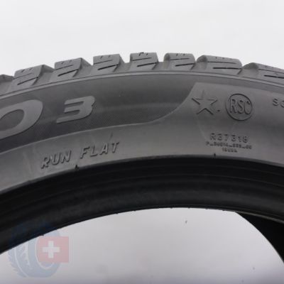 8. Opony 275/40 R18 2x PIRELLI 103V XL Sottozero 3 Winter RunFlat BMW Zimowe 2022 5,2-5,5mm
