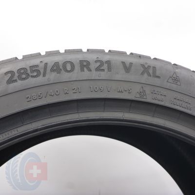 6. Opona 285/40 R21 1x CONTINENTAL 109V XL WinterContact TS 850 P Zimowa 2023 8mm