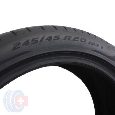 5. 4 x PIRELLI  245/45 R20 103V XL P Zero Lato 6.2-7mm 
