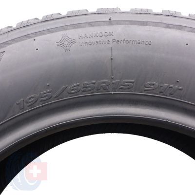 5. Opony 195/65 R15 2x HANKOOK 91T Winter I cept RS3 W462 zimowe 2023 Jak Nowe