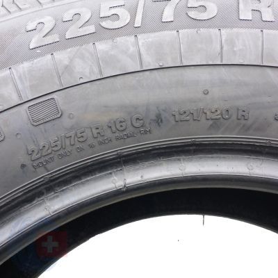 6. Opony 225/75 R16C 4x CONTINENTAL 121/120R VancoFourSeason 2 Wielosezonowe 2019 7,5-8,2mm