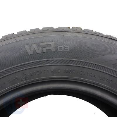 7. Opony 205/70 R15 4x NOKIAN 100H XL WR D3 Zimowe 2018 Nieużywane