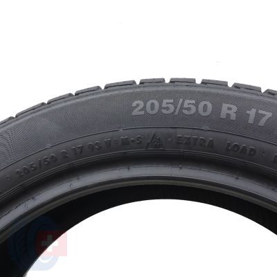 5. 4 x CONTINENTAL 205/50 R17 93V XL ContiContact TS815 Seal Wielosezon 2017, 2020 5,8-7mm