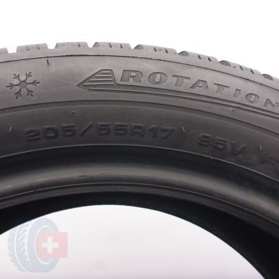 7. Opony 205/55 R17 2x DUNLOP 95V XL WinterSport 5 Zimowe 2017 8,2mm