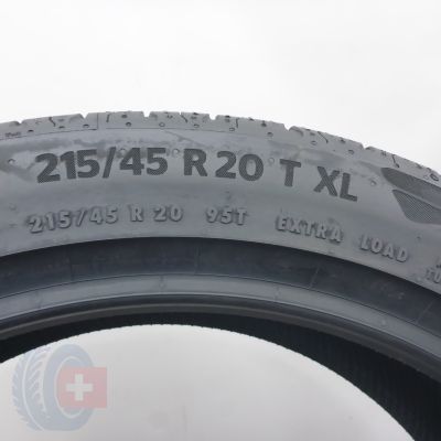 5. Opony 215/45 R20 2x CONTINENTAL 95T XL EcoContact 6 SEAL+ Letnie 2020 