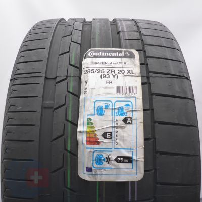 Opona 285/25 R20 1x CONTINENTAL 93Y XL SportContact 6 Letnia 2019