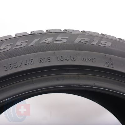 5. Opony 255/45 R19 2x PIRELLI 104W XL Sottozero 3 Winter T1 PNCS Zimowe 2023 6,2mm