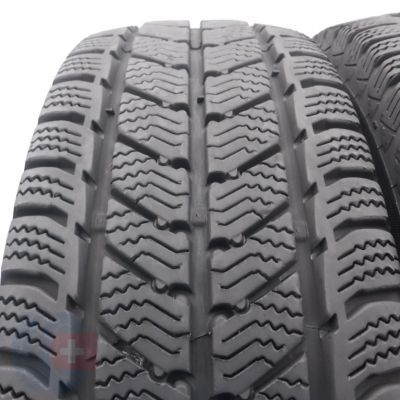 3. Opony 205/70 R15C 2x UNIROYAL 106/104R SnowMax 3 Zimowe 2020 Jak Nowe 7,8-8mm