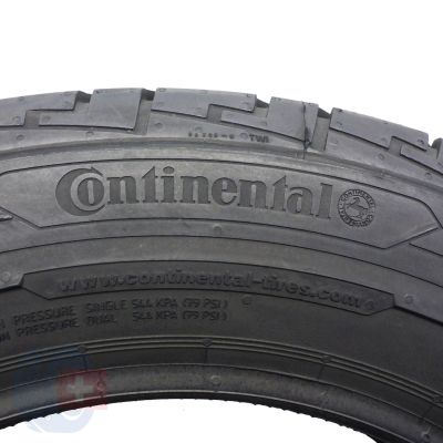 6. Opony 195/65 R16C 4x CONTINENTAL 104/102T ContiVanContact 100 Letnie 2018, 2019 Jak Nowe Nieużywane