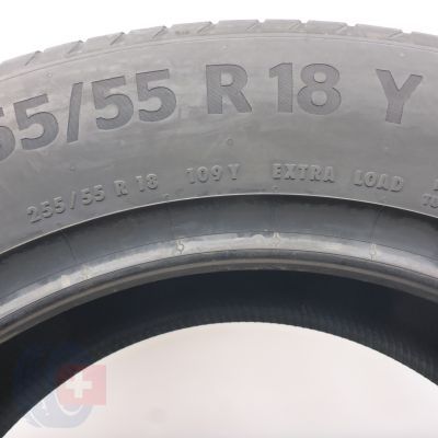 5. Opony 255/55 R18 2x CONTINENTAL 109Y XL PremiumContact6 Letnie 2022 Jak Nowe Nieużywane