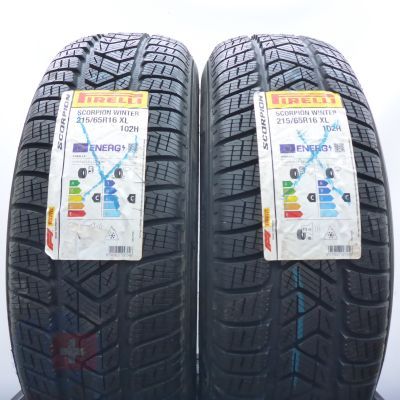 Opony 215/65 R16 2x PIRELLI 102H XL Scorpion Winter Zimowe 2022 